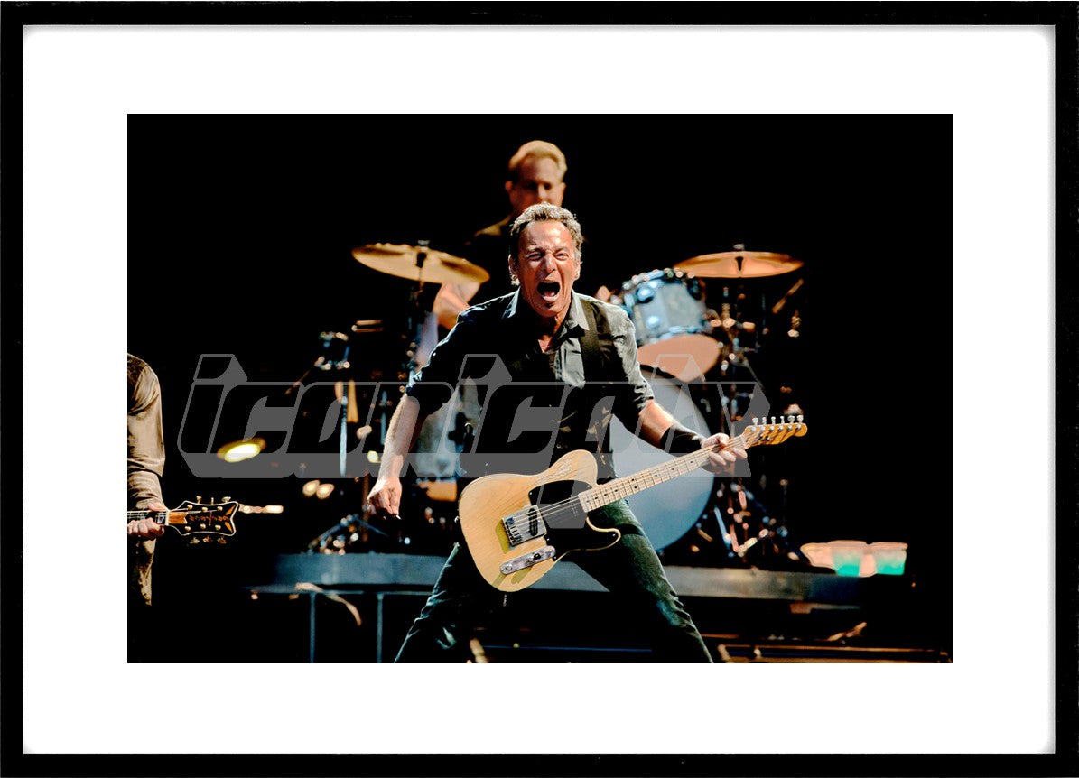 BRUCE SPRINGSTEEN and the E-Street Band performing live on the Wrecking Ball Tour at the Stadio San Siro Milan Italy - 07 Jun 2012. Photo: © Fabio Diena/IconicPix