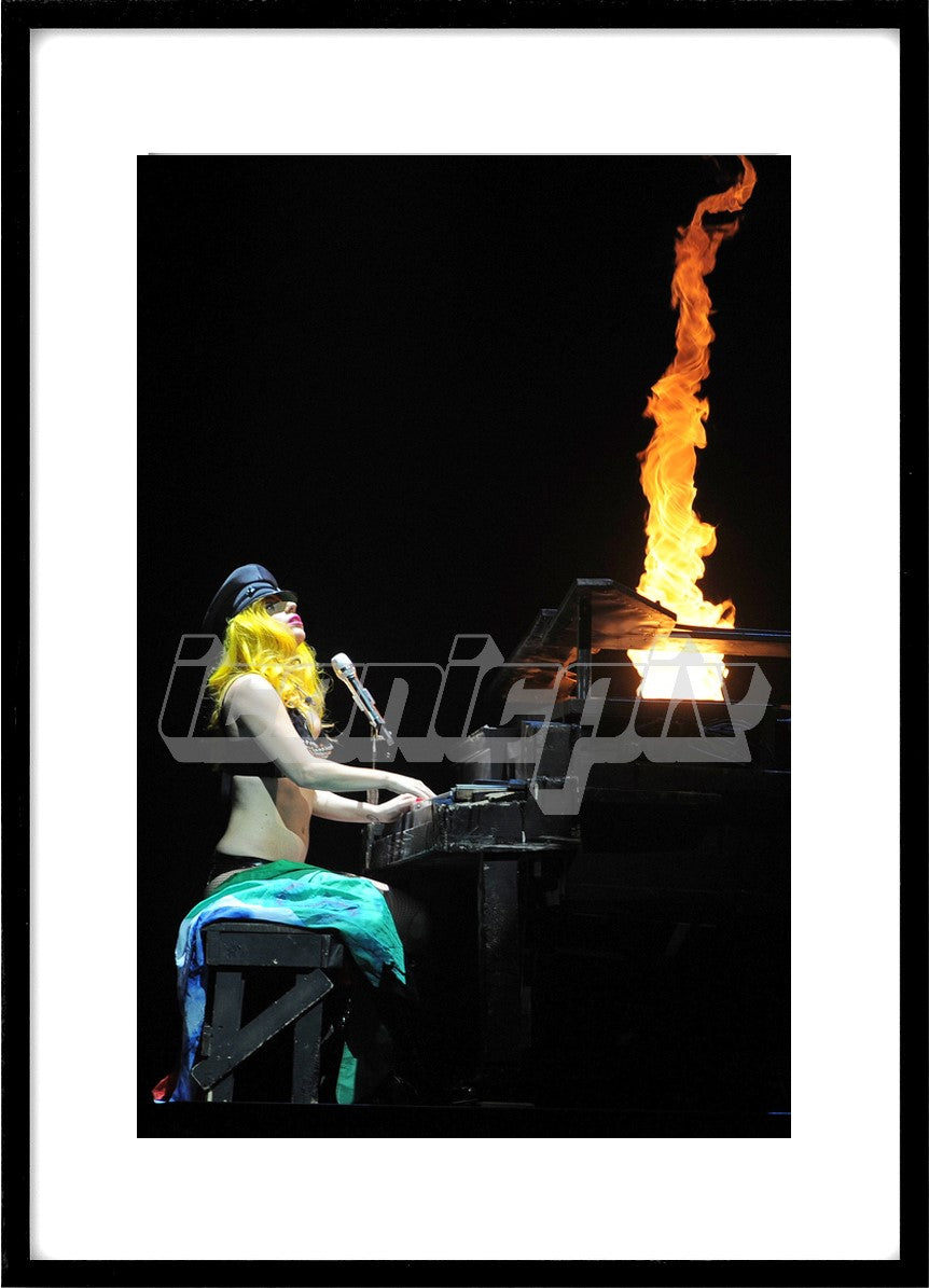 LADY GAGA - performing live on The Monster Ball Tour at the PalaOlimpico Turin Italy - 09 Nov 2010. Photo credit: Fabio Diena/IconicPix