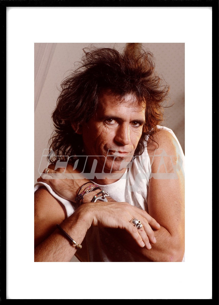KEITH RICHARDS - Dec 1988. © Pete Cronin/IconicPix