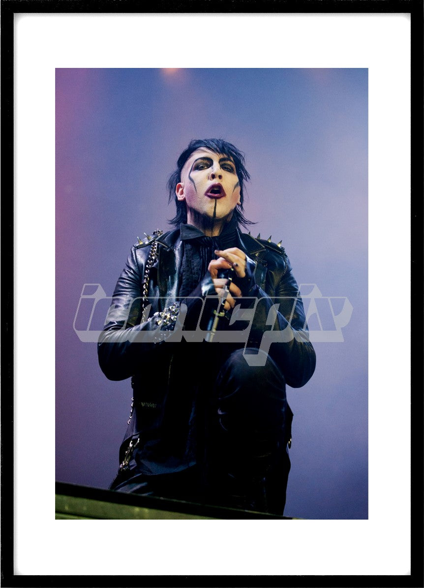 MARILYN MANSON - performing live on the Hey, Cruel World Tour at the "Ippodromo del Galoppo di San Siro" in Milan Italy - 11 July 2012. Photo: © Fabio Diena/IconicPix