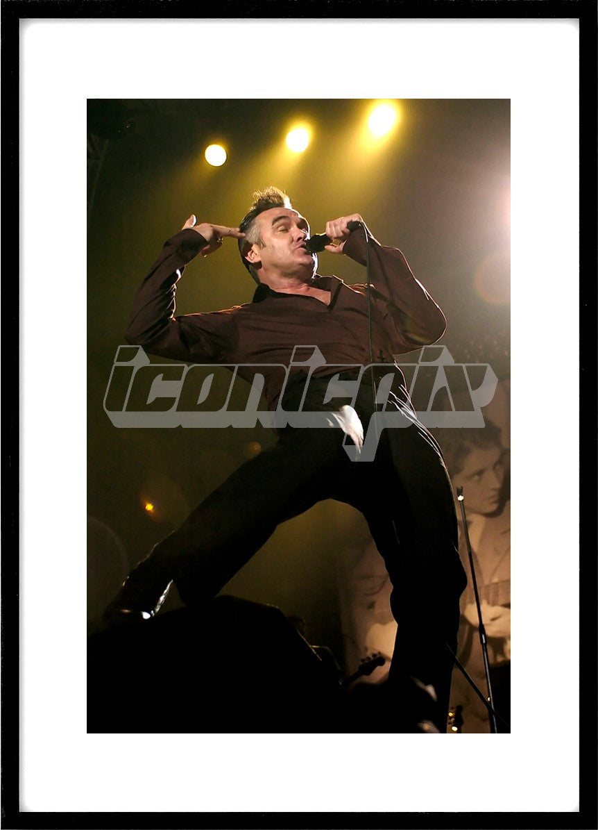 MORRISSEY - performing live on Tour of the Tormentors MMVI at Alexandra Palace in London UK - 01 May 2006.- 23 Jun 1996. Photo: © George Chin/IconicPix