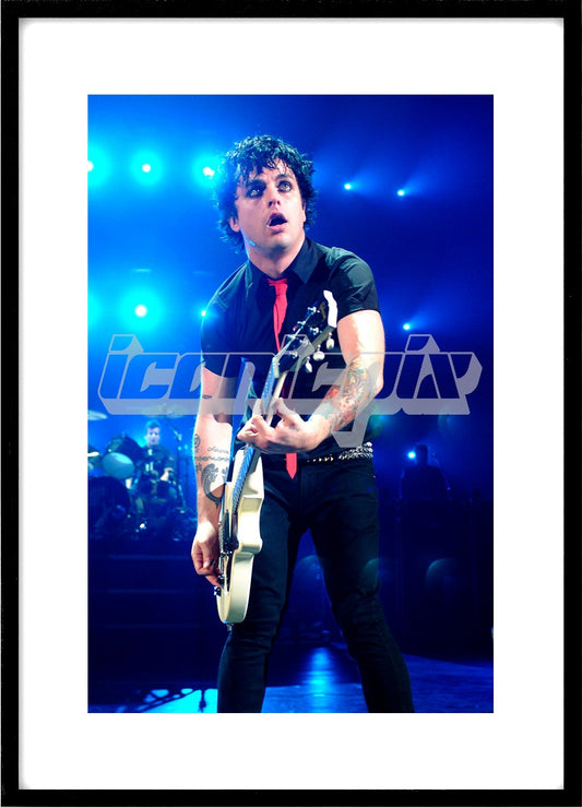 GREEN DAY - vocalist guitarist Billie Joe Armstrong performing live on the American Idiot Tour at Brixton Academy in London UK - 24 Jan 2005.   Photo: © George Chin/IconicPix