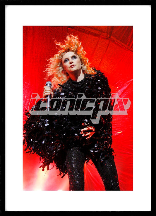Goldfrapp - vocalist Alison Goldfrapp performing live at the iTunes Festival held at The Roundhouse in London UK - 22 Jul 2010.  Photo:  © Zaine Lewis/IconicPix