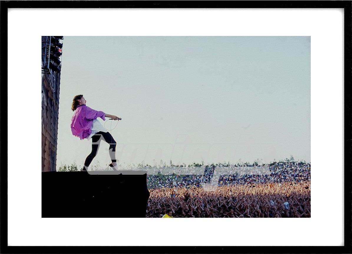 SIMPLE MINDS - MK Bowl - 21 Jun 1986. © Pete Cronin/IconicPix