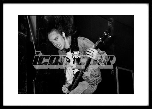 METALLICA - Cliff Burton 1984. © Alex Solca/IconicPix