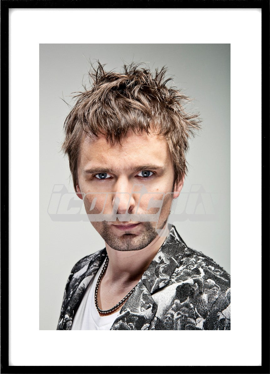 MUSE - vocalist and guitarist Matthew Bellamy - Exclusivly photographed for Kerrang! Magazine in Manchester UK on 03 Sepptember 2010.   Photo: © Ashley Maile Archive/IconicPix